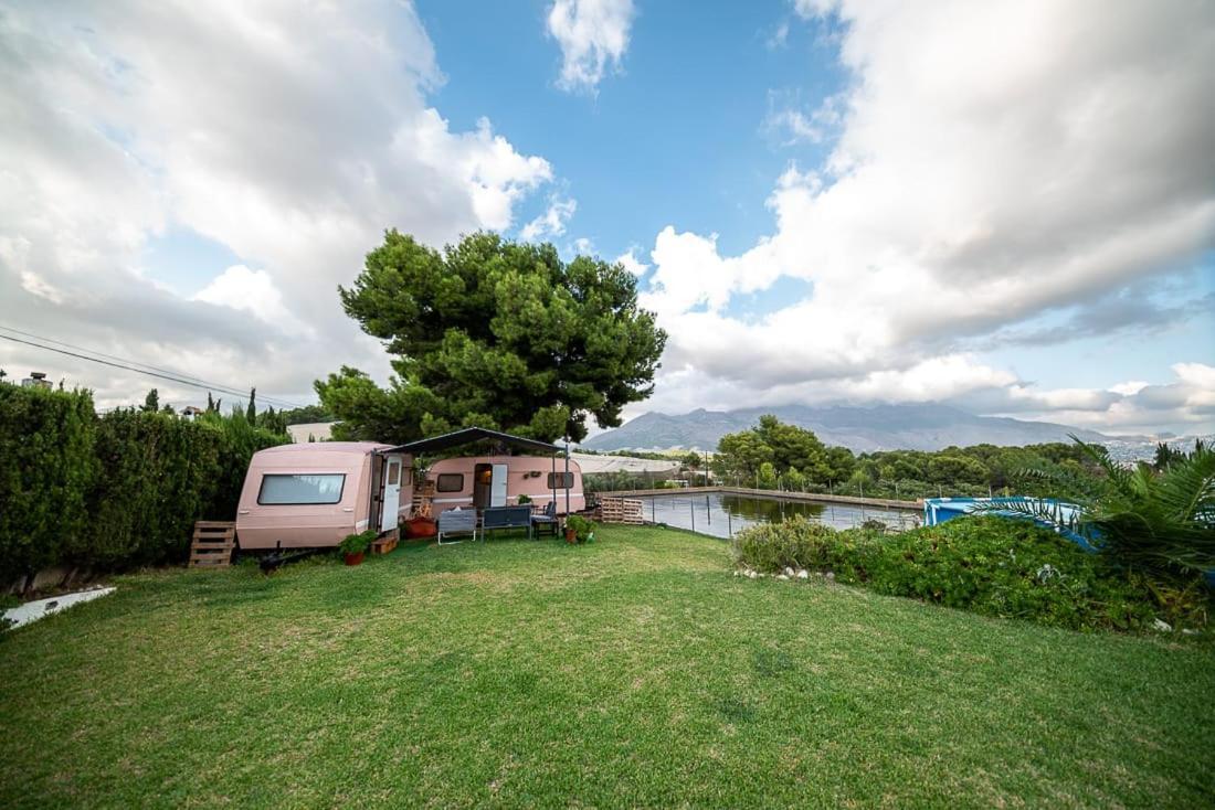 Caravana- Glamping Casa Tortuga La Nucía エクステリア 写真