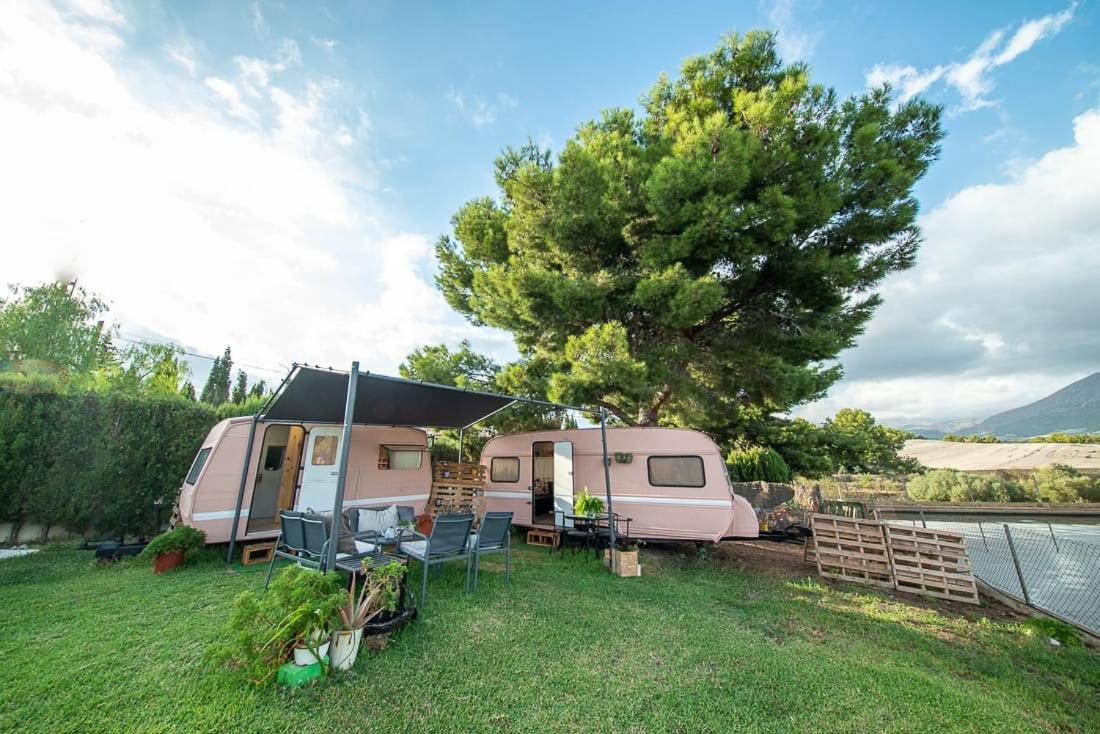 Caravana- Glamping Casa Tortuga La Nucía エクステリア 写真