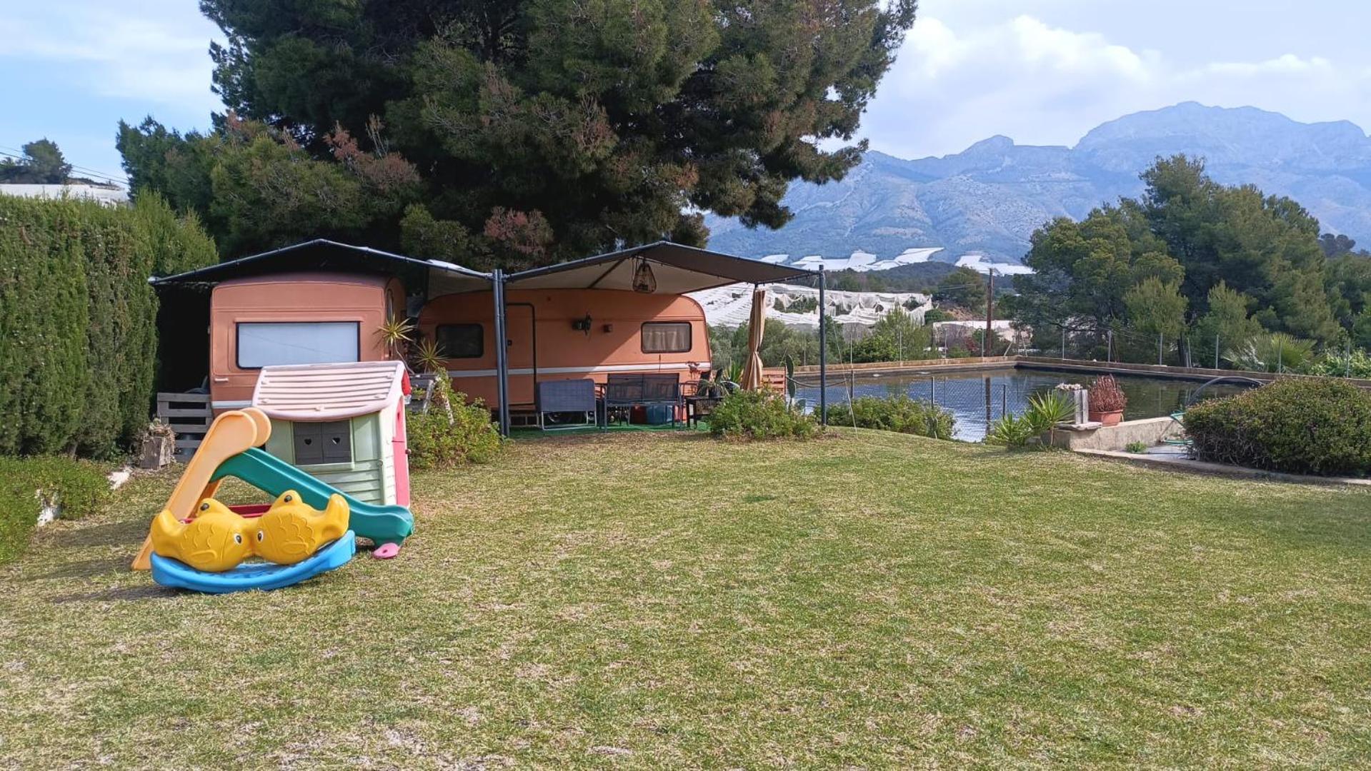 Caravana- Glamping Casa Tortuga La Nucía エクステリア 写真